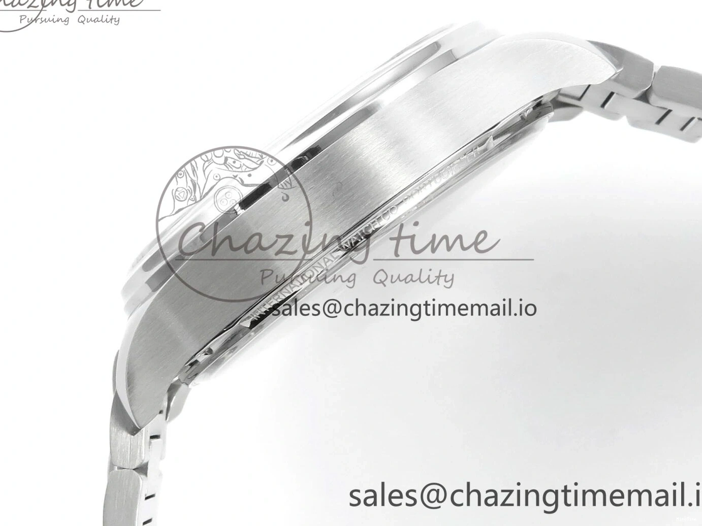 MIROTIME 0306 FashionForward Portugieser Auto IWC0562D APSF 1:1 Best Edition Light Blue Dial on SS Bracelet A 6994